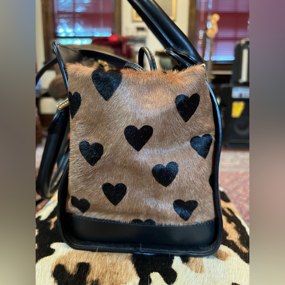 *SOLD* BURBERRY Prorsum Dinton Heart Convertible Satchel ~ Unique - Picture 1 of 16